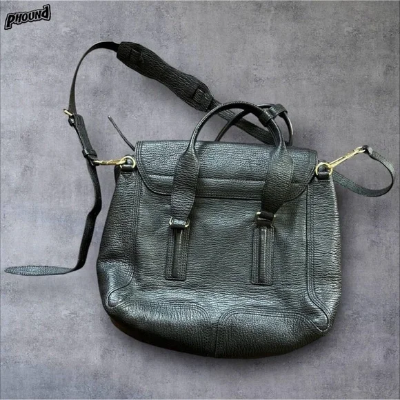 3.1 Phillip Lim Pashli Embossed Leather Crossbody Satchel - Picture 3 of 16